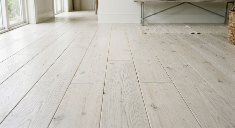 Dark Wood Floor Installation in Austin, TX