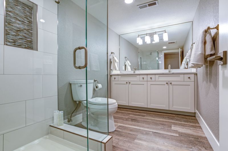 Luxury Vinyl Flooring in Bathroom