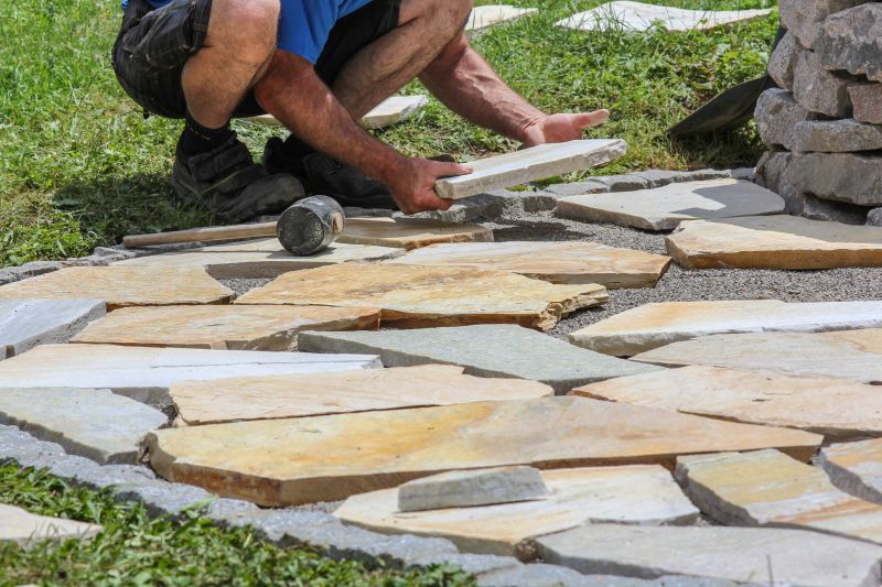 Elegant Stone Flooring in Entryway
