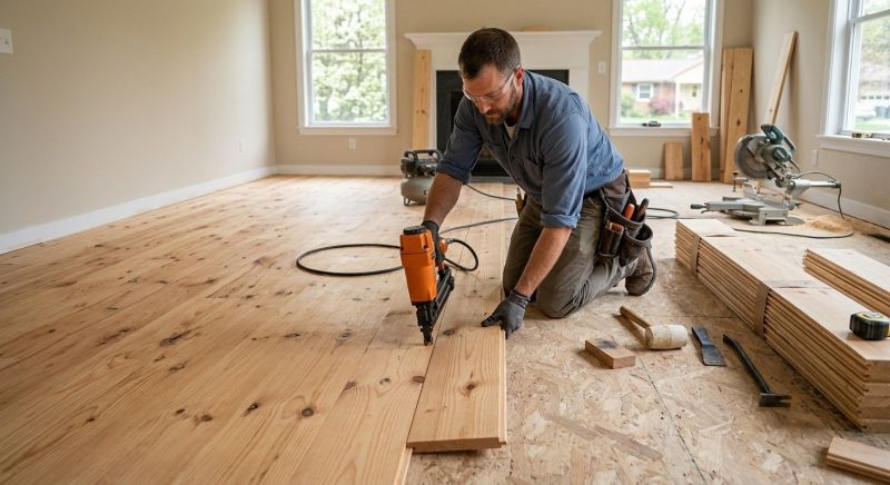 Hardwood Floor Installation in Fort Worth, TX