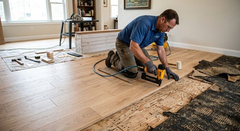 Hardwood Floor Renovation in Fort Worth, TX