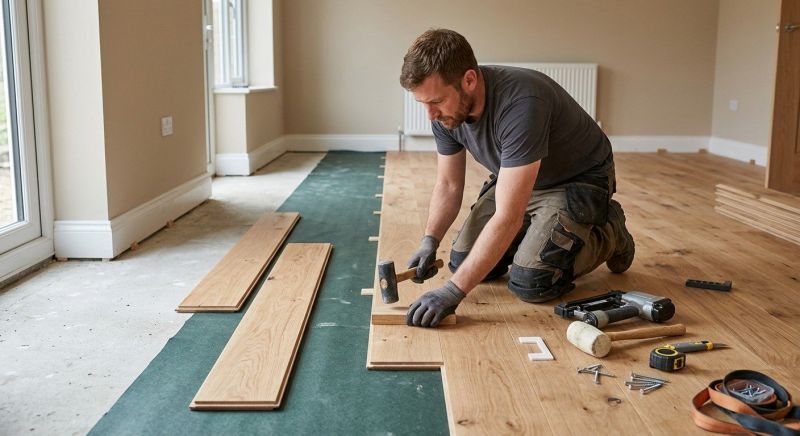 Hickory Floor Installation in Phoenix, AZ