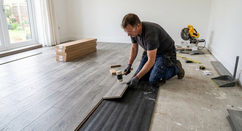 Laminate Floor Installation in Manassas, VA