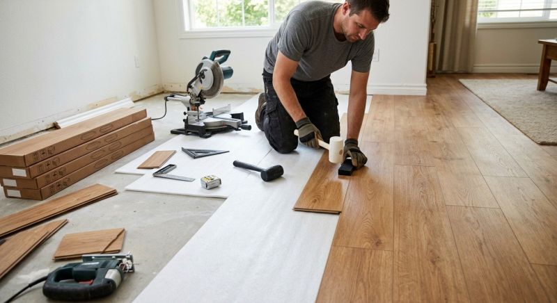Laminate Floor Remodeling in Warrenton, VA