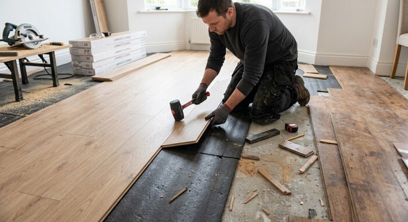 Laminate Floor Replacement in Manassas, VA