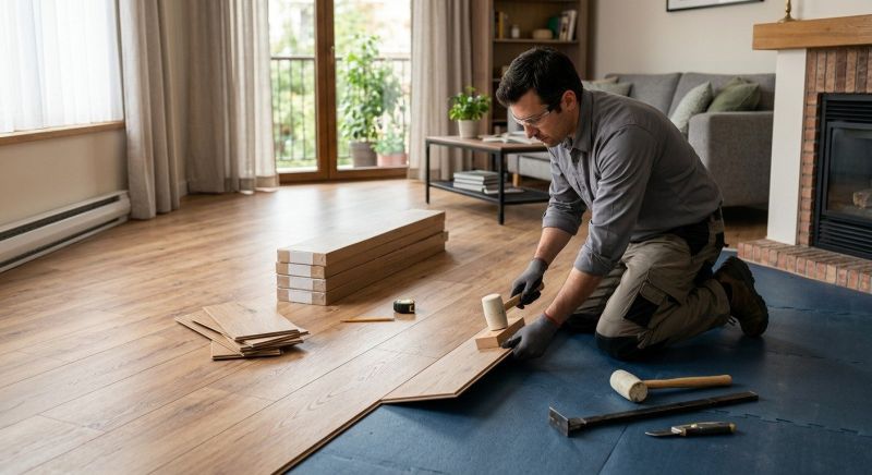 Laminate Floor Replacement in Manassas, VA