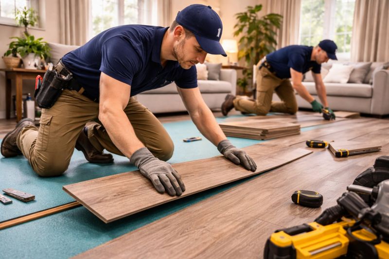 Laminate Flooring Replacement in Loudoun County, VA
