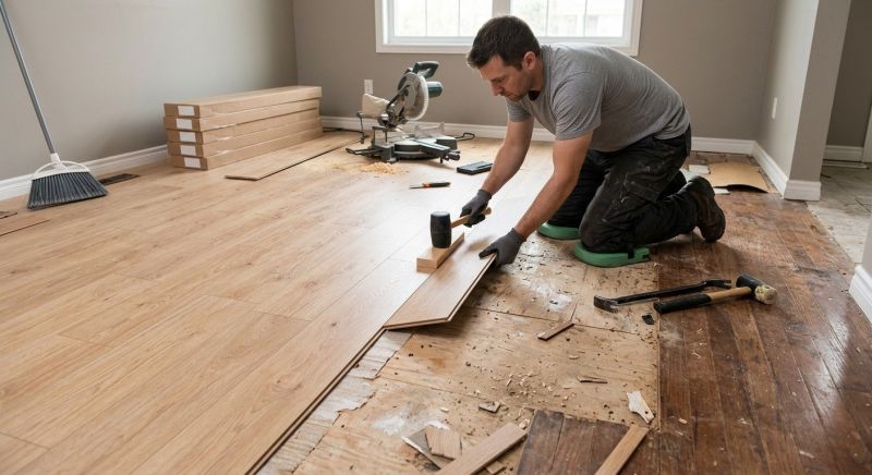 Laminate Wood Installation in Fort Wayne, IN