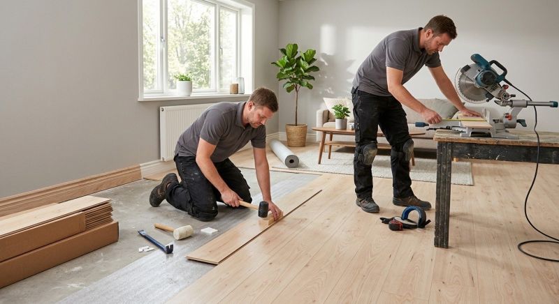 Plank Laminate Installation in Warrenton, VA