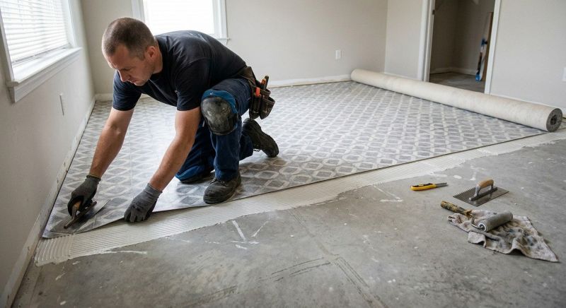 Sheet Flooring Installation in Arlington, TX