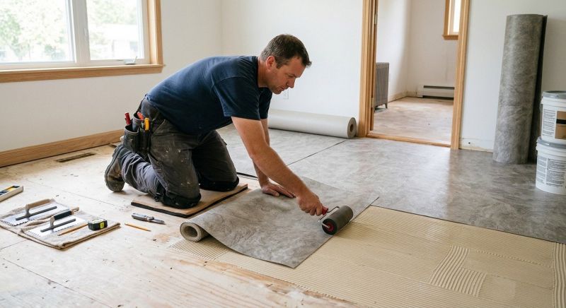 Sheet Flooring Installation in Fairfax County, VA