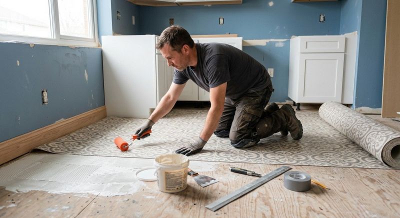 Sheet Flooring Installation in Boerne, TX