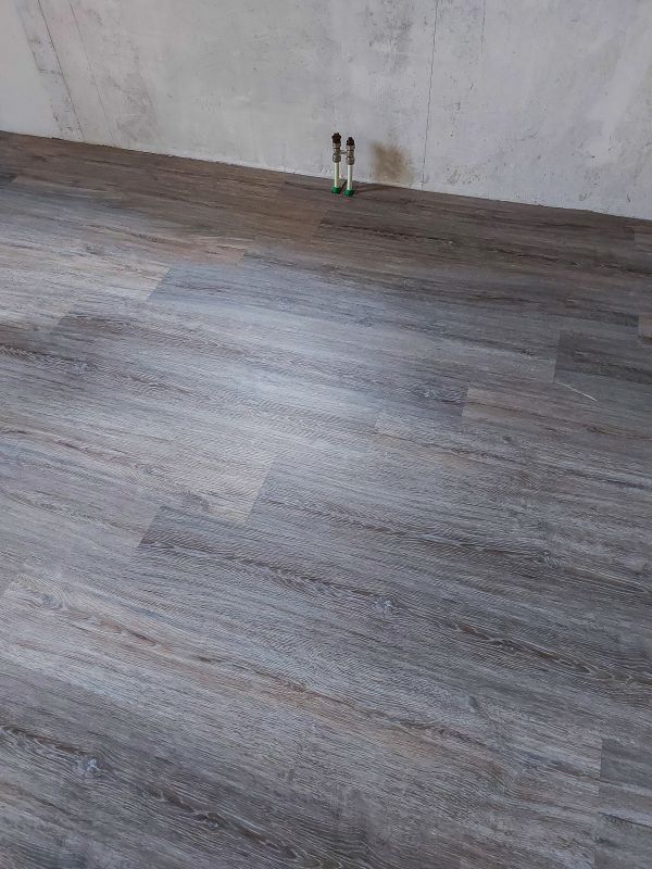 Damaged Vinyl Floor