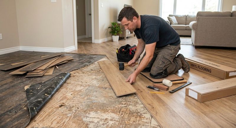 Vinyl Plank Floor Installation in Arvada, CO