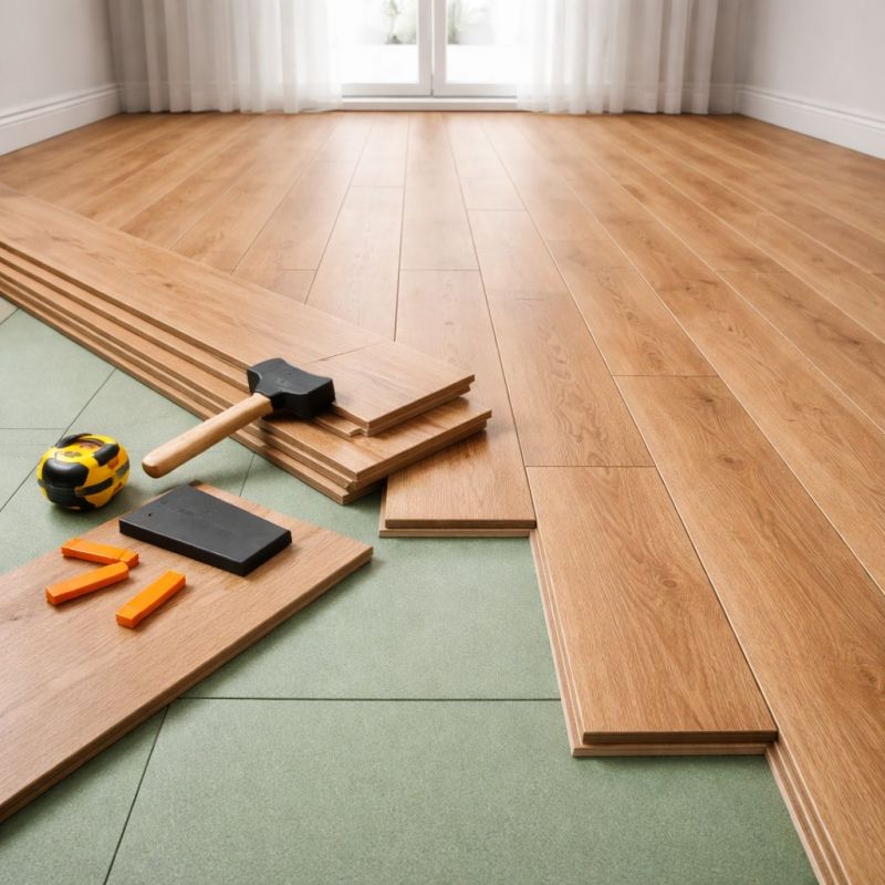Wood Laminate Installation in Manassas, VA
